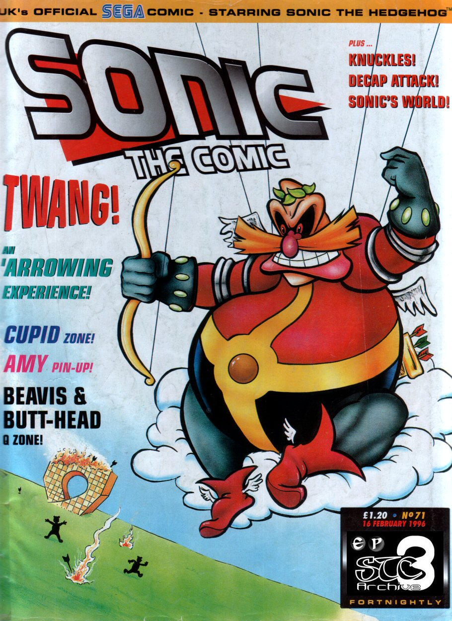Sonic - The Comic Issue No. 071 Comic cover page